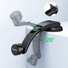 Заредете изображение във визуализатора на галерията – Ugreen magnetic car phone holder on the cockpit glass black (LP360) - TopMag
