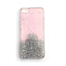 Заредете изображение във визуализатора на галерията – Star Glitter Shining Cover for iPhone 13 Pro pink - TopMag
