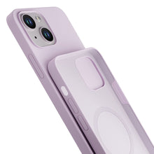 Заредете изображение във визуализатора на галерията – Apple iPhone 14 - 3mk Hardy Silicone MagCase Light Purple
