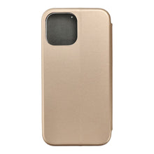 Заредете изображение във визуализатора на галерията – Калъф тип книга Forcell elegance за iphone 14 pro max ( 6.7 ) златист - TopMag
