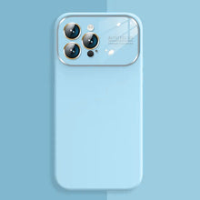 Заредете изображение във визуализатора на галерията – Soft Silicone Lens Case for Iphone 11 light blue
