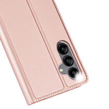 Заредете изображение във визуализатора на галерията – Dux Ducis Skin Pro Case for Samsung Galaxy A34 5G Flip Card Wallet Stand Pink
