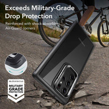 Заредете изображение във визуализатора на галерията – ESR SHOCK ARMOR KICKSTAND GALAXY S23 ULTRA CLEAR/GREEN
