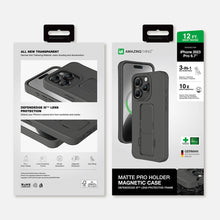 Заредете изображение във визуализатора на галерията – Amazing Thing Matte Pro Mag Case IP156.7PMPBK for Iphone 15 Pro Max black
