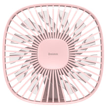 Заредете изображение във визуализатора на галерията – Baseus magnetic fan for the headrest on the rear seat pink (CXZR-04) - TopMag
