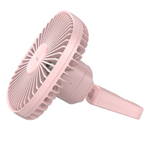 Заредете изображение във визуализатора на галерията – Baseus magnetic fan for the headrest on the rear seat pink (CXZR-04) - TopMag
