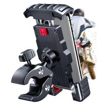 Заредете изображение във визуализатора на галерията – Joyroom Universal Bike Bicycle Phone Holder Motorcycle Handlebar Black (JR-ZS264) - TopMag
