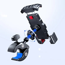 Заредете изображение във визуализатора на галерията – Joyroom Universal Bike Bicycle Phone Holder Motorcycle Handlebar Black (JR-ZS264) - TopMag
