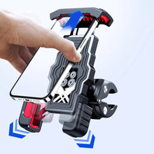 Заредете изображение във визуализатора на галерията – Joyroom Universal Bike Bicycle Phone Holder Motorcycle Handlebar Black (JR-ZS264) - TopMag
