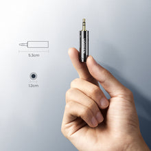 Заредете изображение във визуализатора на галерията – Ugreen adapter audio adapter from 6.35mm / 6.5mm jack (female) to 3.5mm mini jack (male) black (AV168 80730) - TopMag
