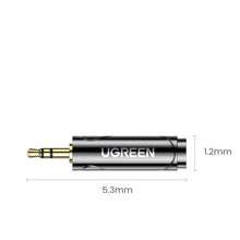 Заредете изображение във визуализатора на галерията – Ugreen adapter audio adapter from 6.35mm / 6.5mm jack (female) to 3.5mm mini jack (male) black (AV168 80730) - TopMag
