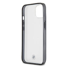 Заредете изображение във визуализатора на галерията – Etui BMW BMHCP13MPCUMRBK iPhone 13 6,1" transparent hardcase Signature Collection - TopMag
