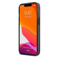 Заредете изображение във визуализатора на галерията – Etui BMW BMHCP13XPCUMRBK iPhone 13 Pro Max 6,7" transparent hardcase Signature Collection - TopMag

