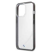 Заредете изображение във визуализатора на галерията – Etui BMW BMHCP13XPCUMRBK iPhone 13 Pro Max 6,7" transparent hardcase Signature Collection - TopMag
