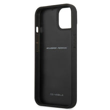 Заредете изображение във визуализатора на галерията – Ferrari FEHCP13SFCABK iPhone 13 mini 5,4" czarny/black hardcase On Track Real Carbon - TopMag
