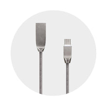 Заредете изображение във визуализатора на галерията – кабел usb metal snake for type c in box - TopMag
