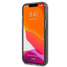 Заредете изображение във визуализатора на галерията – Guess GUHCP13SPCUGL4GBK iPhone 13 mini 5,4" czarny/black hard case Glitter 4G Big Logo - TopMag
