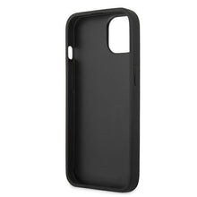 Заредете изображение във визуализатора на галерията – Guess GUHCP13SPSASBBK iPhone 13 mini 5,4" czarny/black Saffiano Strap - TopMag
