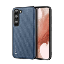 Заредете изображение във визуализатора на галерията – Dux Ducis Fino case Samsung Galaxy S23+ cover with silicone frame blue
