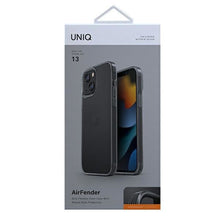 Заредете изображение във визуализатора на галерията – UNIQ etui Air Fender iPhone 13 6,1" szary/smoked grey - TopMag
