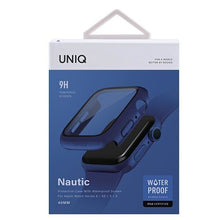 Заредете изображение във визуализатора на галерията – UNIQ etui Nautic Apple Watch Series 4/5/6/SE 40mm niebieski/blue - TopMag
