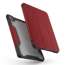 Заредете изображение във визуализатора на галерията – UNIQ etui Trexa iPad 10.2" 2021/2020/ 2019 Antimicrobial czerwony/red - TopMag
