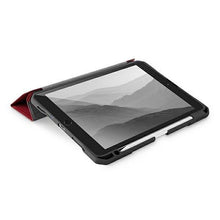 Заредете изображение във визуализатора на галерията – UNIQ etui Trexa iPad 10.2" 2021/2020/ 2019 Antimicrobial czerwony/red - TopMag

