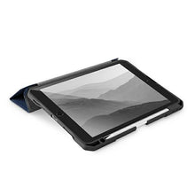 Заредете изображение във визуализатора на галерията – UNIQ etui Trexa iPad 10.2" 2021/2020/ 2019 Antimicrobial niebieski/blue - TopMag
