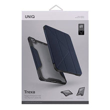 Заредете изображение във визуализатора на галерията – UNIQ etui Trexa iPad 10.2" 2021/2020/ 2019 Antimicrobial niebieski/blue - TopMag
