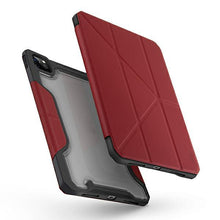 Заредете изображение във визуализатора на галерията – UNIQ etui Trexa iPad Pro 11" 2021/2020 Antimicrobial czerwony/red - TopMag
