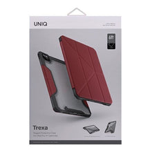 Заредете изображение във визуализатора на галерията – UNIQ etui Trexa iPad Pro 11" 2021/2020 Antimicrobial czerwony/red - TopMag
