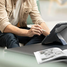 Заредете изображение във визуализатора на галерията – UNIQ etui Trexa iPad Pro 11" 2021/2020 Antimicrobial niebieski/blue - TopMag
