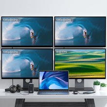 Заредете изображение във визуализатора на галерията – Choetech 15in1 HUB multi-functional USB Type C PD 100W - 4x USB 3.2 Gen1 (USB 3.0) / 4x USB Type C / 3x HDMI 4K / 1x VGA 1080p / 1x RJ45 1Gbps / 1x 3.5 mm mini jack / 1x DC gray (HUB- M21) - TopMag
