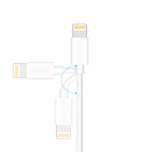 Заредете изображение във визуализатора на галерията – Choetech certified USB-A cable - Lightning MFI 1.8m white (IP0027) - TopMag
