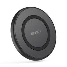 Заредете изображение във визуализатора на галерията – Choetech Qi 10W wireless charger + USB cable - micro USB black (T526-S) - TopMag

