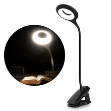 Заредете изображение във визуализатора на галерията – Wireless LED reading lamp with clip + black micro USB cable - TopMag
