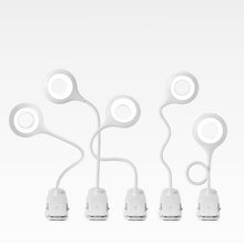 Заредете изображение във визуализатора на галерията – Wireless LED reading lamp with clip + black micro USB cable - TopMag
