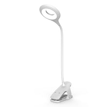 Заредете изображение във визуализатора на галерията – Wireless LED reading lamp with clip + white micro USB cable - TopMag
