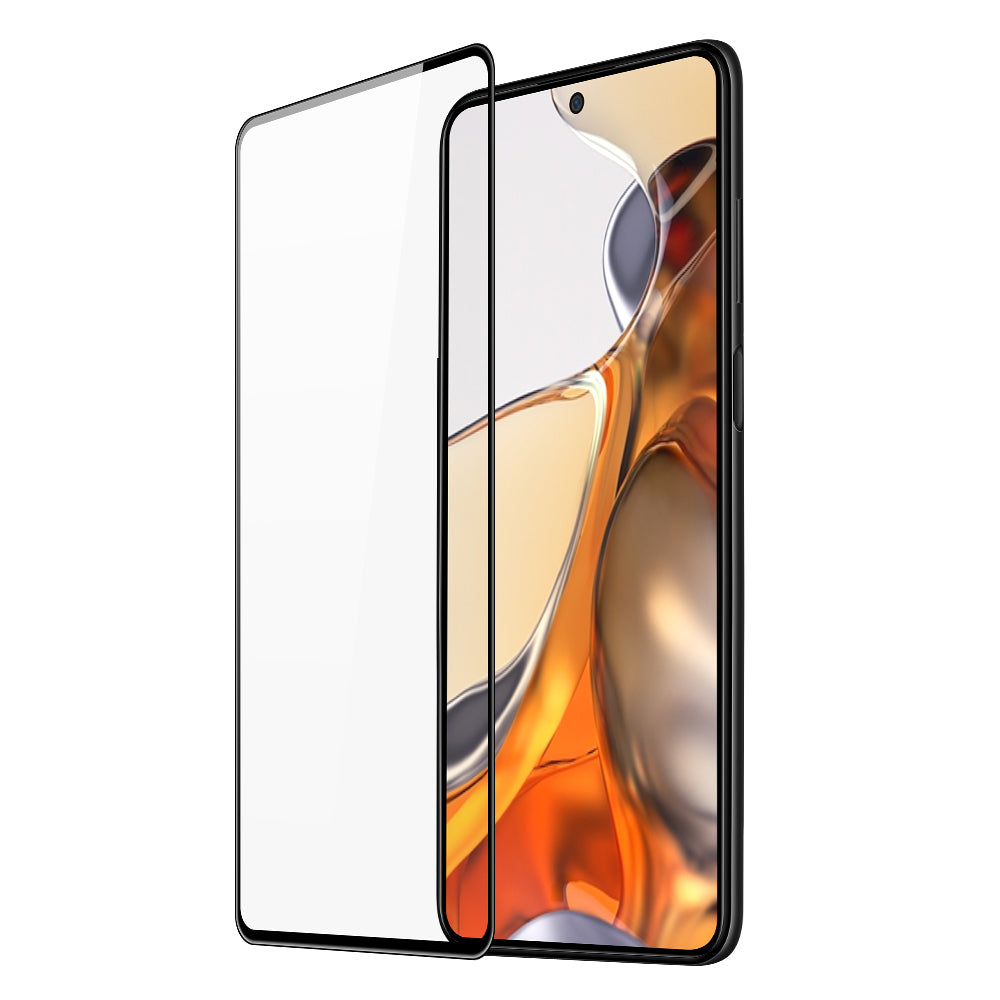 Dux Ducis 9D Tempered Glass 9H Full Screen Tempered Glass with Frame Xiaomi Mi 11T Pro / Mi 11T Black (case friendly) - TopMag