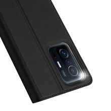 Заредете изображение във визуализатора на галерията – Dux Ducis Skin Pro Bookcase type case for Xiaomi Mi 11T Pro / Mi 11T black - TopMag
