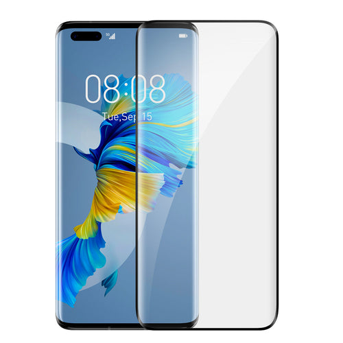 Baseus 0.25mm tempered glass for Huawei Mate 40 Pro full screen with frame + mounting kit (SGQJ010101) - TopMag
