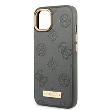 Заредете изображение във визуализатора на галерията – Guess GUHMP13MSAPSTG iPhone 13 6.1" grey/grey hardcase Peony Logo Plate MagSafe
