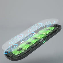 Заредете изображение във визуализатора на галерията – Choetech five-coil wireless dual fast charger 7.5W*2 (max 10W) + wall charger + USB Type C cable 1m black (T535-S) - TopMag
