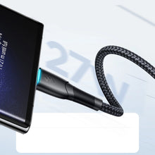 Заредете изображение във визуализатора на галерията – Joyroom Starry Series SA32-AC3 3A USB-A / USB-C cable 1m - black
