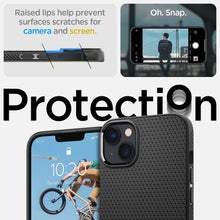Заредете изображение във визуализатора на галерията – Spigen liquid air гръб за iphone 14 plus matte black - TopMag
