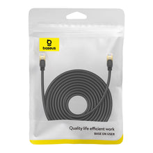Заредете изображение във визуализатора на галерията – Baseus High Speed ​​Cat 8 40 Gb/s Ethernet cable 10 m - black
