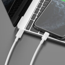 Заредете изображение във визуализатора на галерията – USB C cable - Lightning 30W PD 1m Dudao - white
