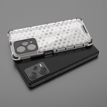 Заредете изображение във визуализатора на галерията – Honeycomb case for Xiaomi Redmi Note 12 Pro+ armored hybrid cover blue
