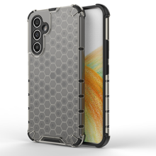 Заредете изображение във визуализатора на галерията – Honeycomb case for Samsung Galaxy A54 5G armored hybrid case black
