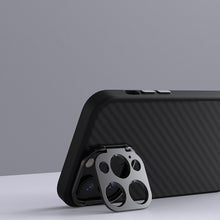 Заредете изображение във визуализатора на галерията – Durable Nillkin CarboProp Case for iPhone 14 Pro Max - black
